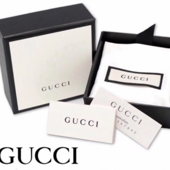 New Gucci Ghost Navy GG Star Charm + Free Chain - Picture 9 of 10